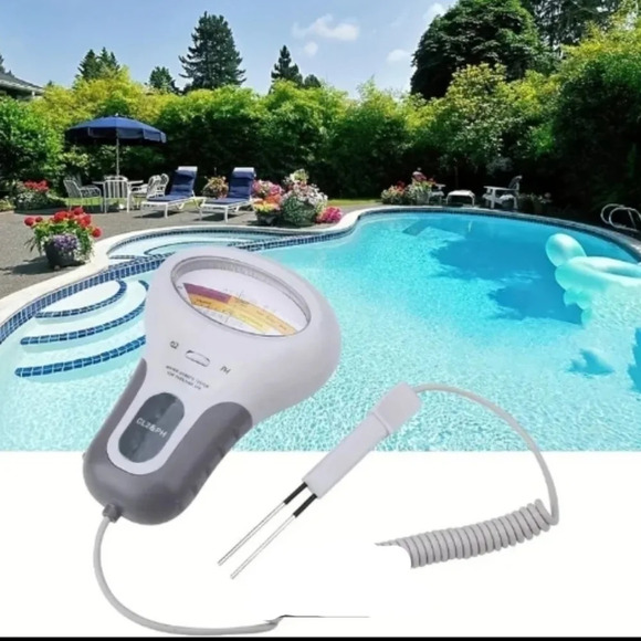 pH & chlorine meter, tester, pool spa aquarium bath gardening - Picture 3 of 4